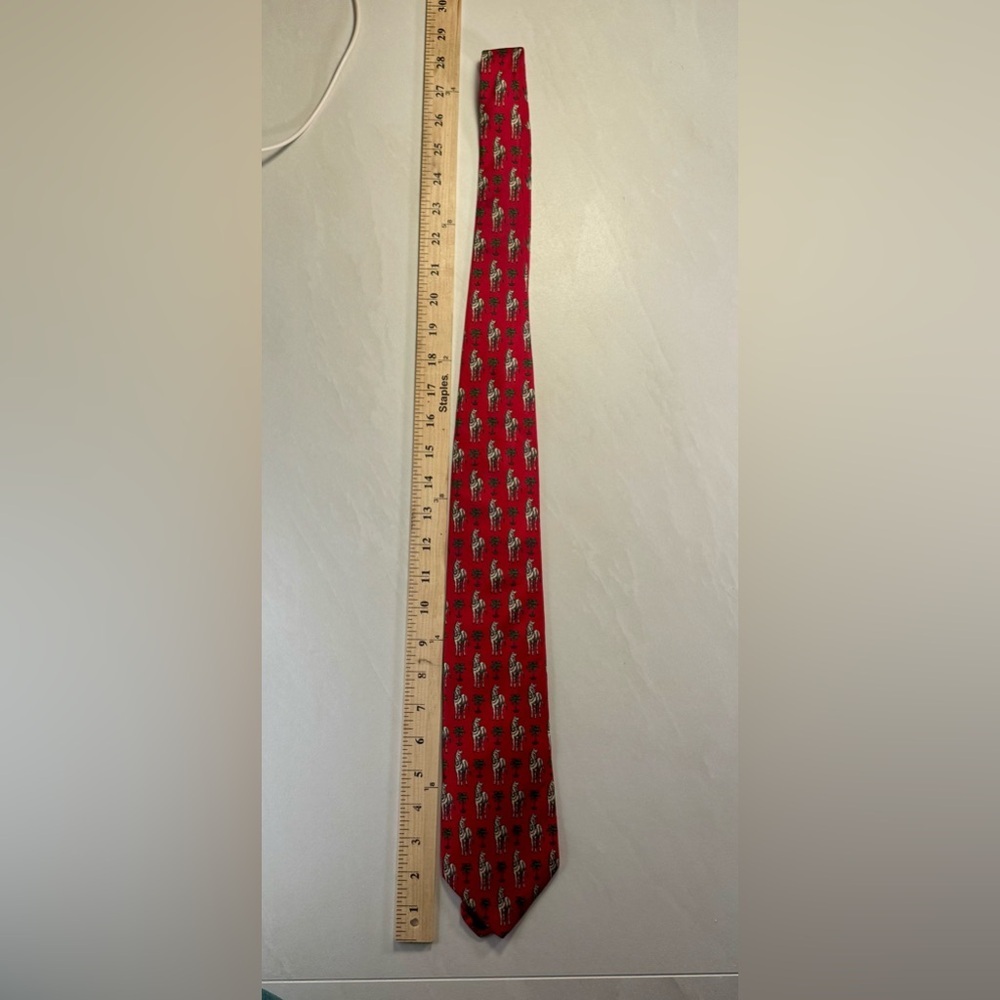 Brooks Brothers Makers All Silk Red‎ Zebra Palm Tree Tie – Made in USA
day! - Picture 5 of 5